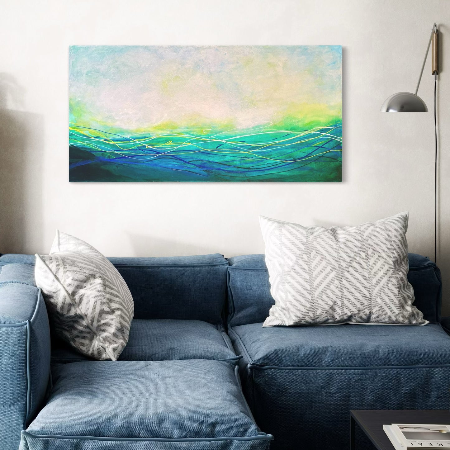 Afternoon Swim I 15" x 30"