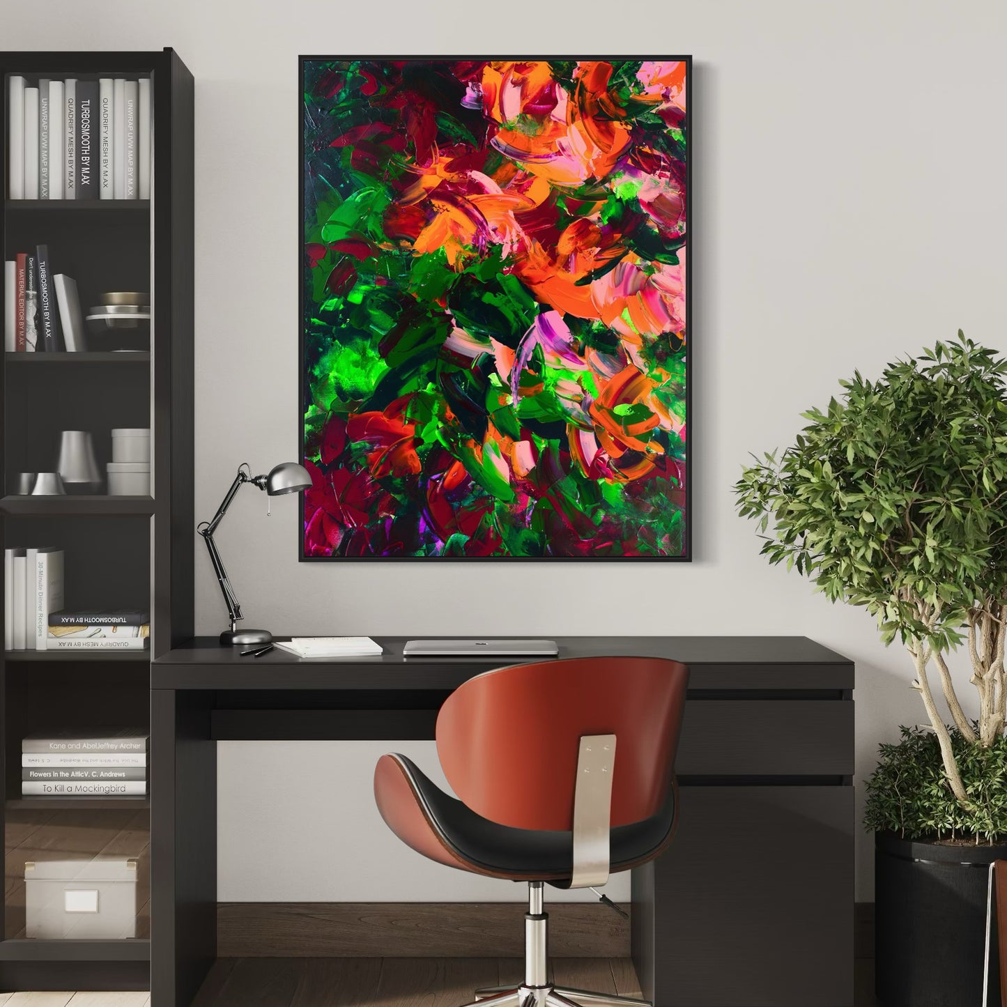 Blooms I 36" x 48"
