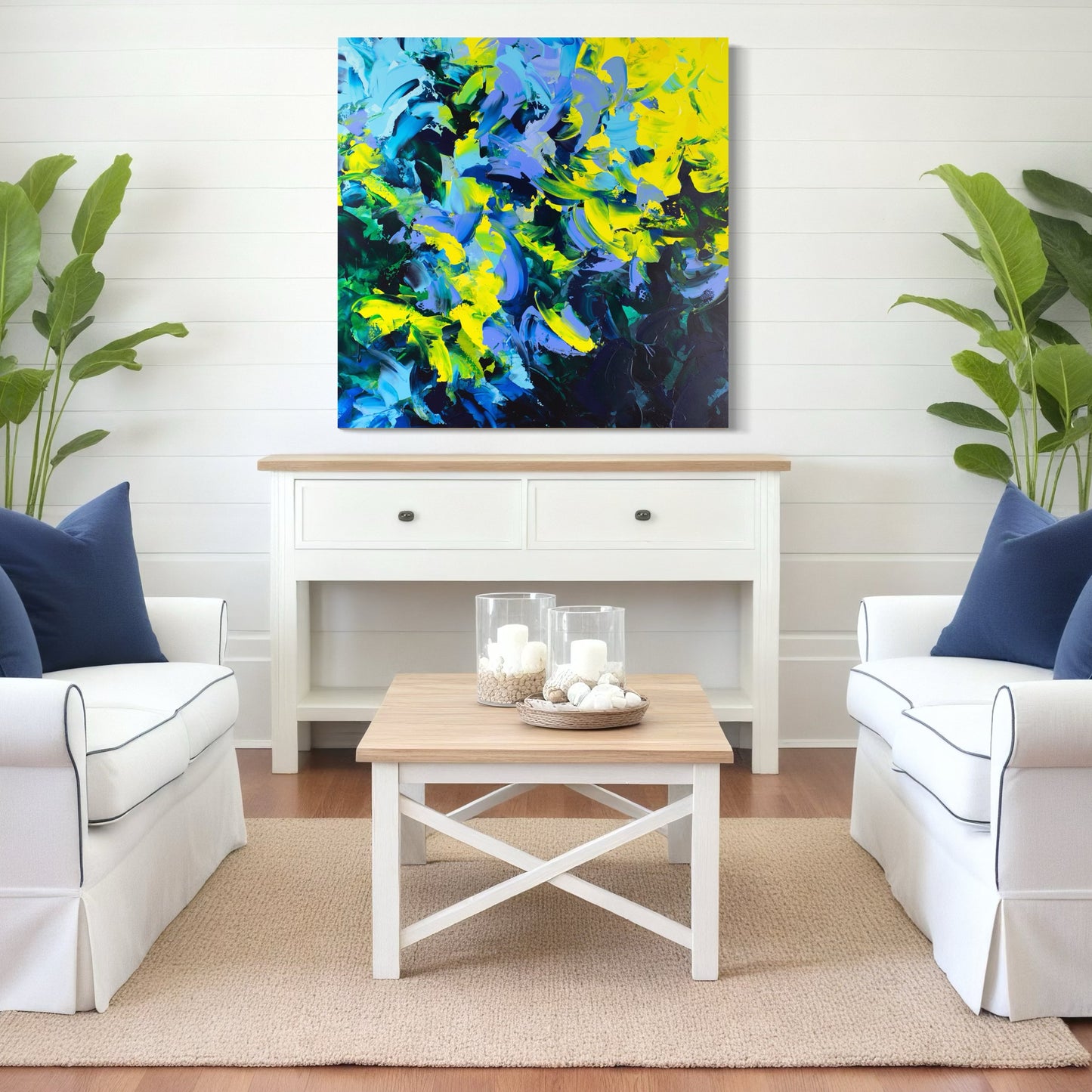 Beach Day I 36" x 36"