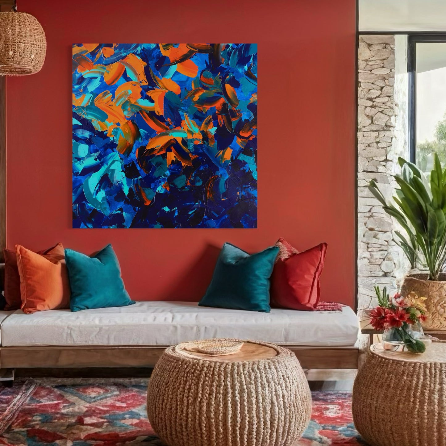 Sunset I 36" x 36"