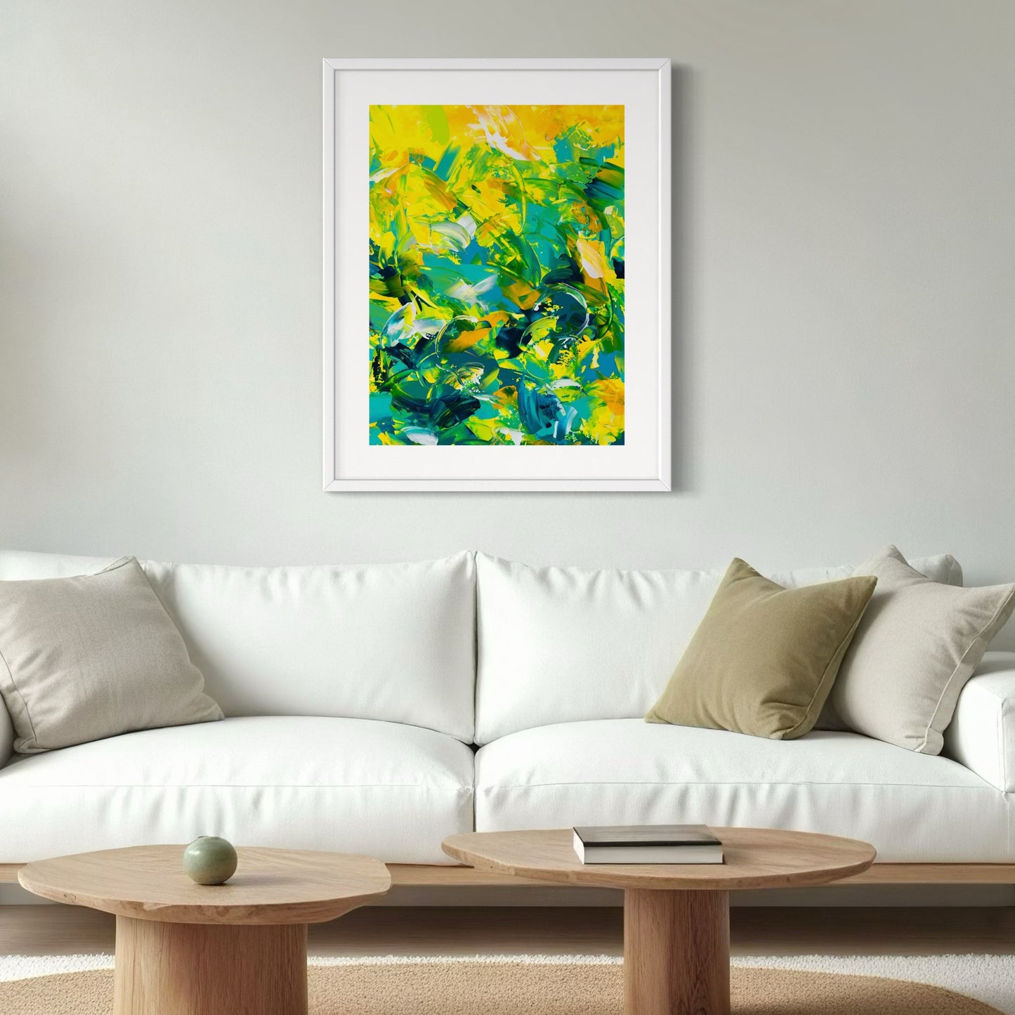 Underwater I 28" x 22" framed