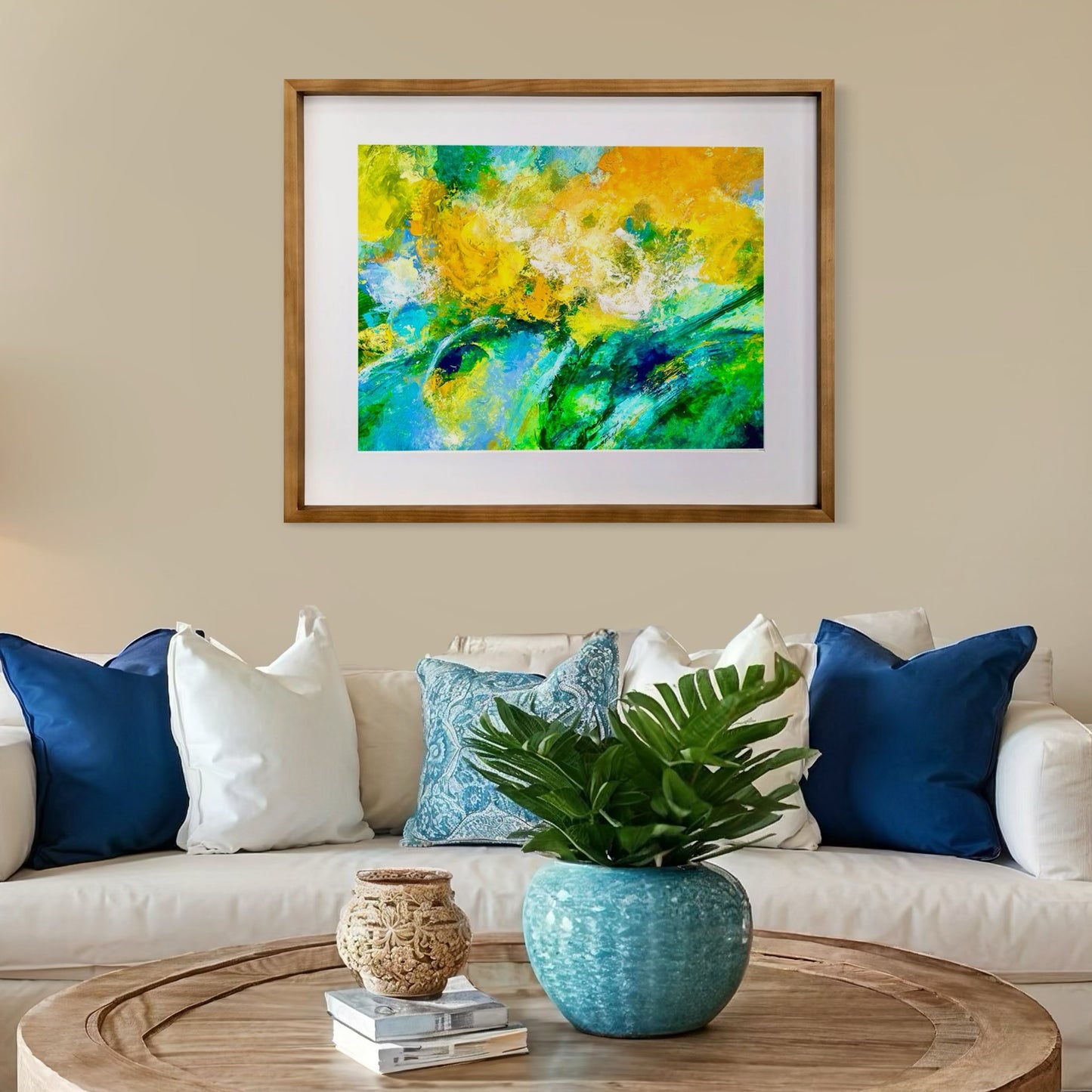 Sun Kissed I 30” x 24” framed