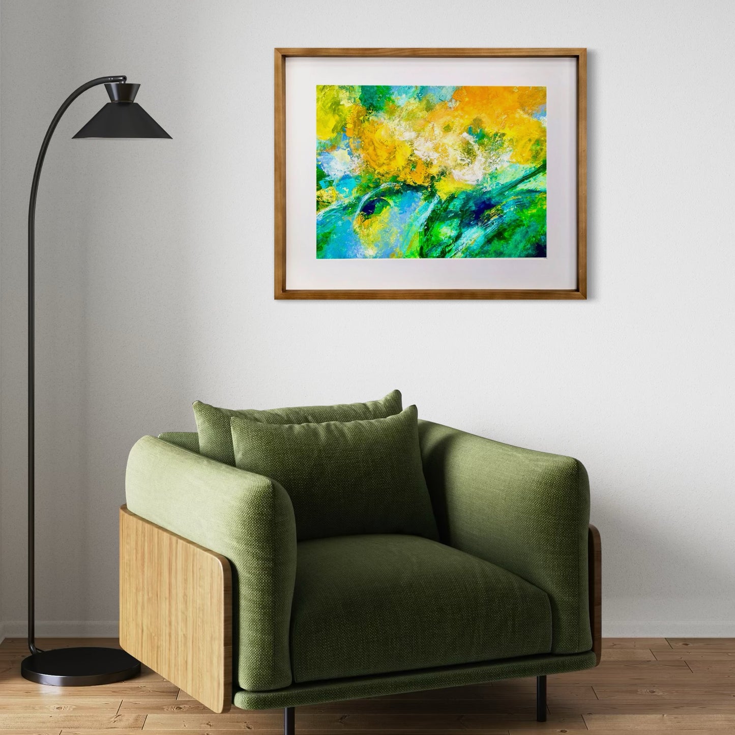Sun Kissed I 30” x 24” framed