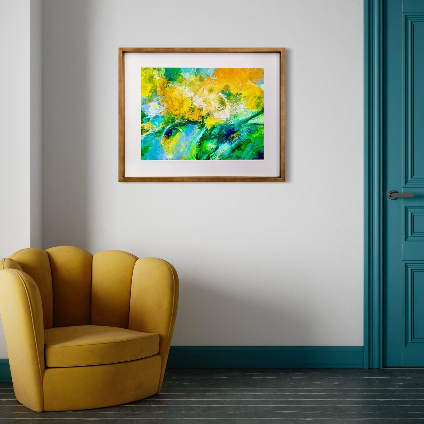Sun Kissed I 30” x 24” framed