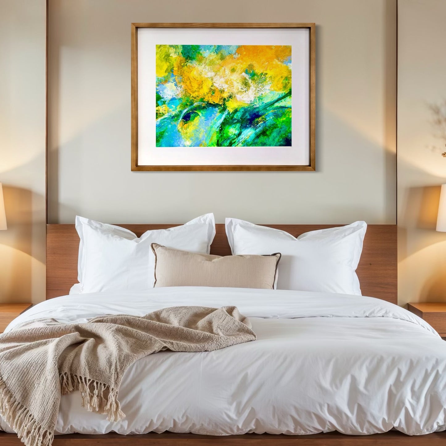 Sun Kissed I 30” x 24” framed