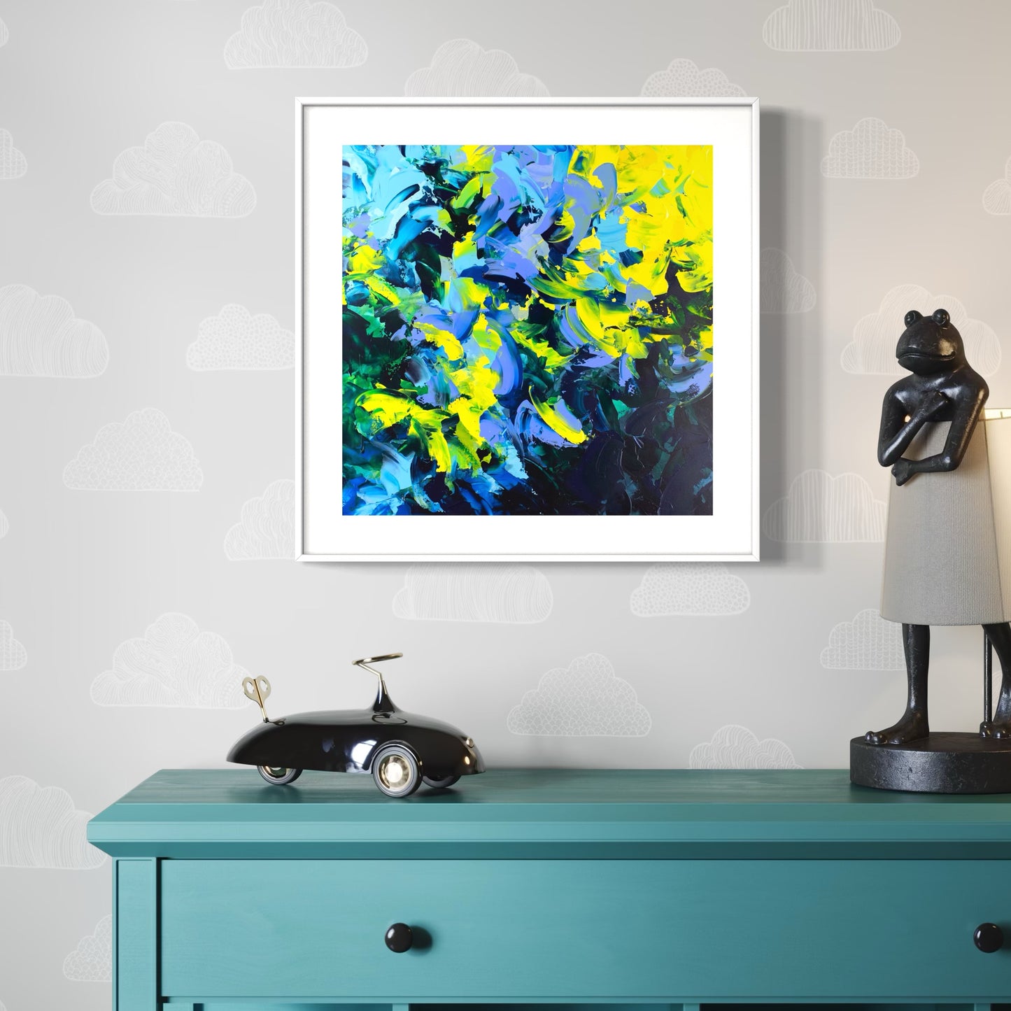 Beach Day I Art Prints