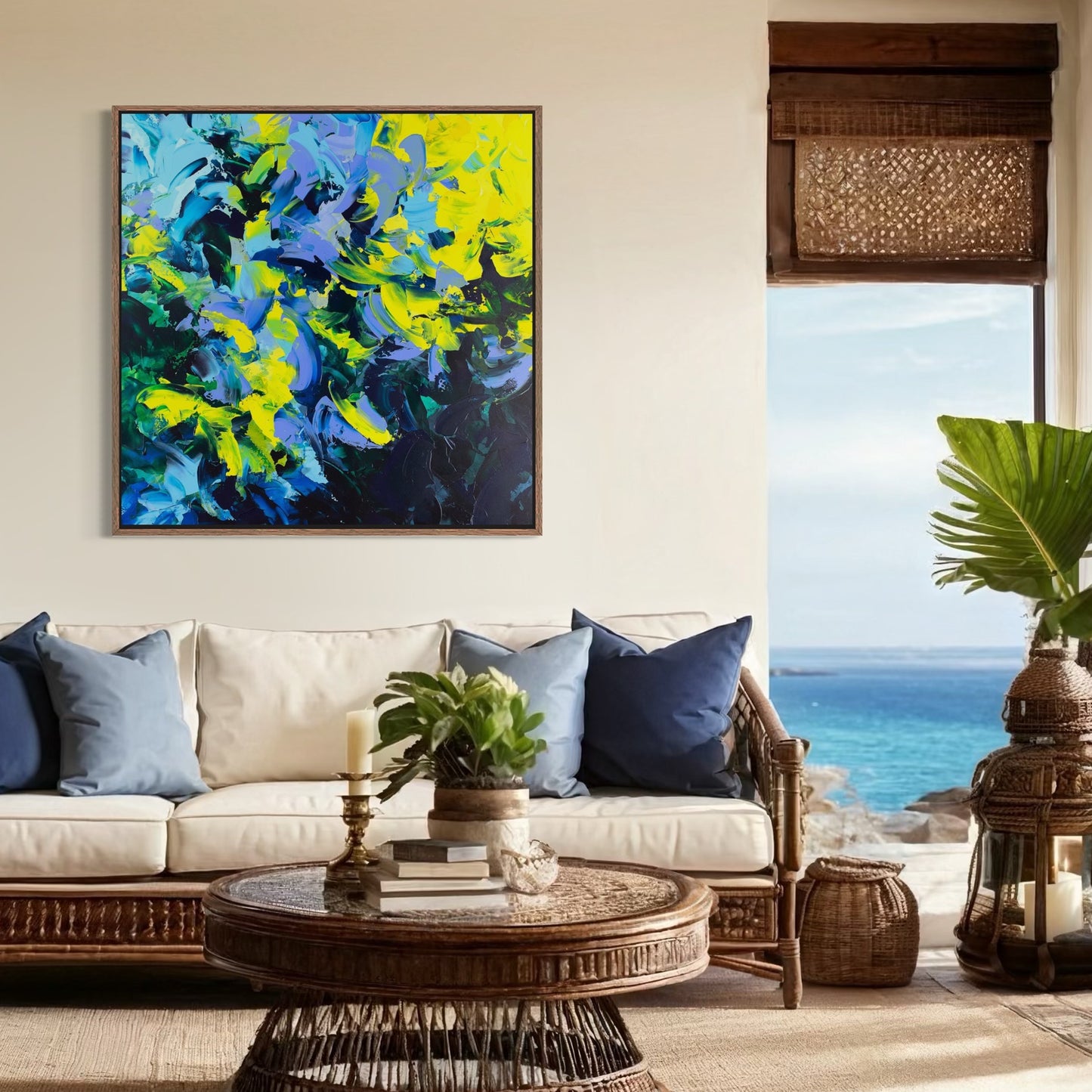 Beach Day I Canvas Print