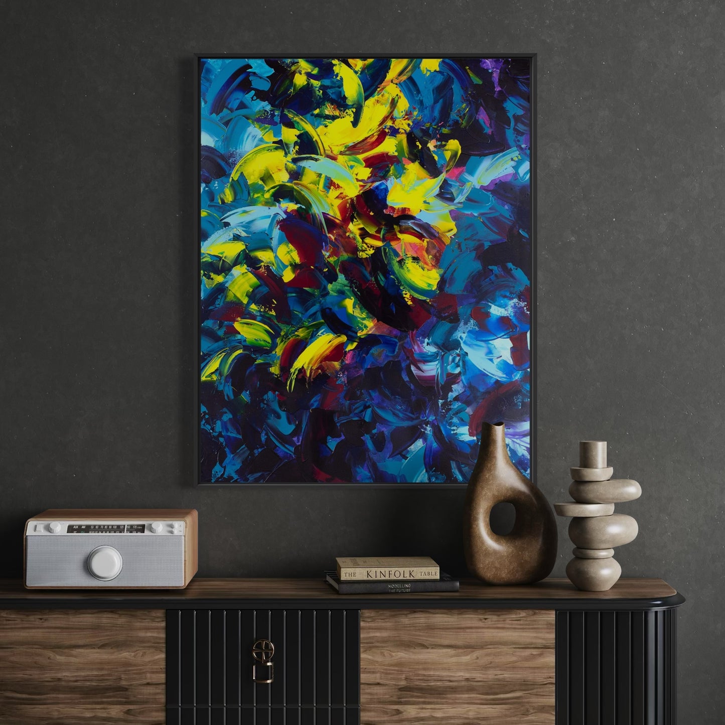 Night Skies I Canvas Print