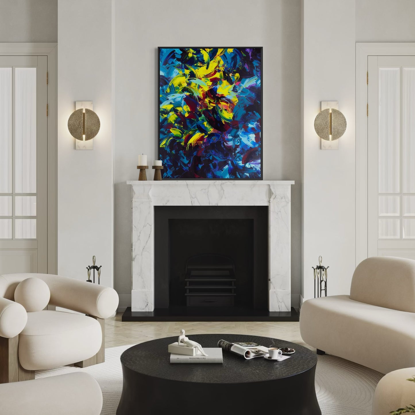 Night Skies I Canvas Print