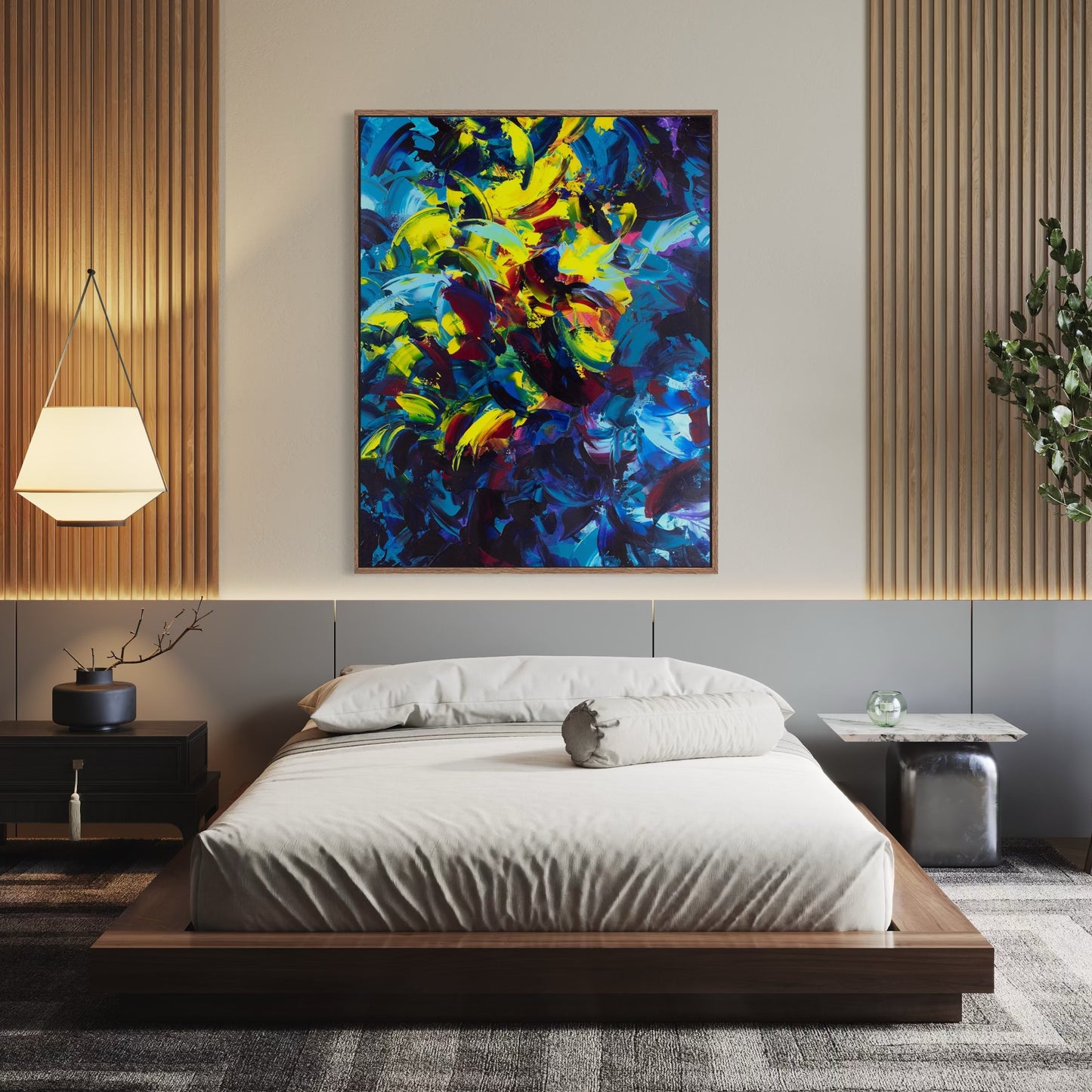 Night Skies I Canvas Print