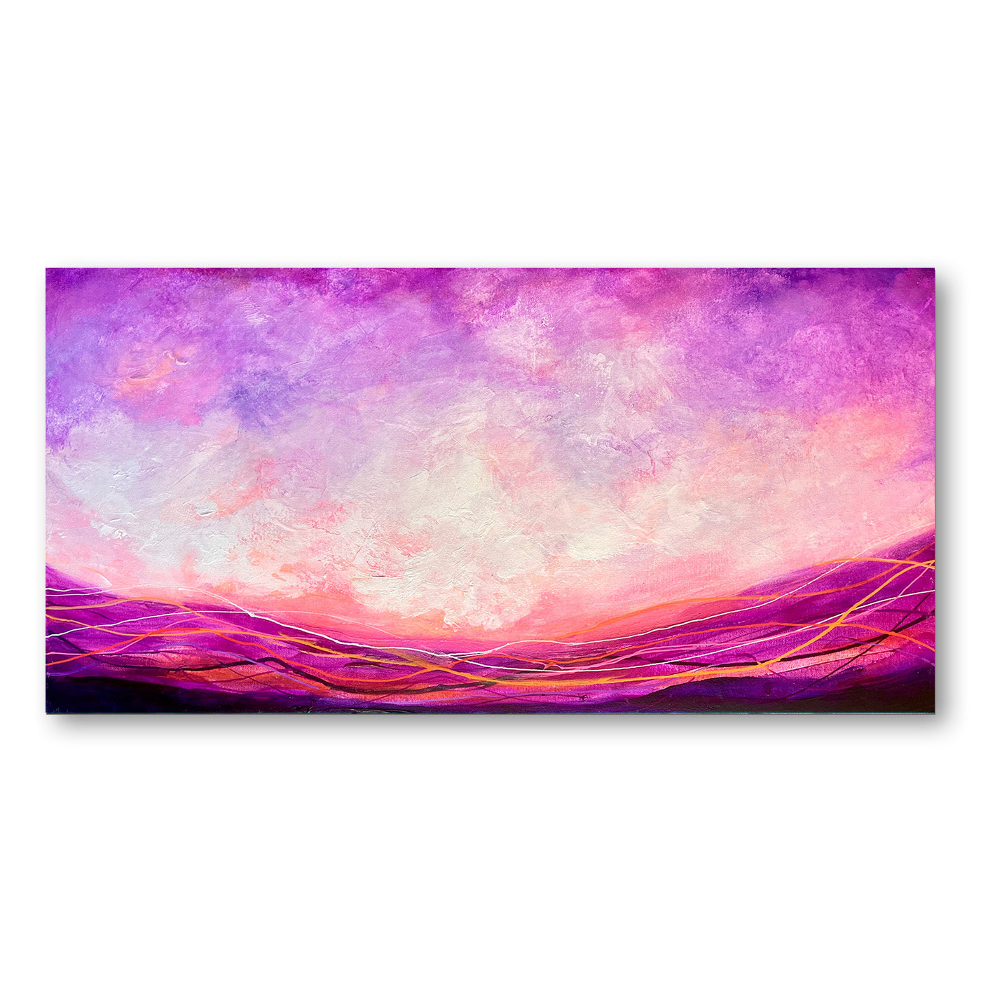 Purple Rain I 15" x 30"