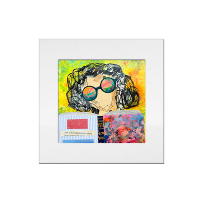 Curly Haired Beach Girl