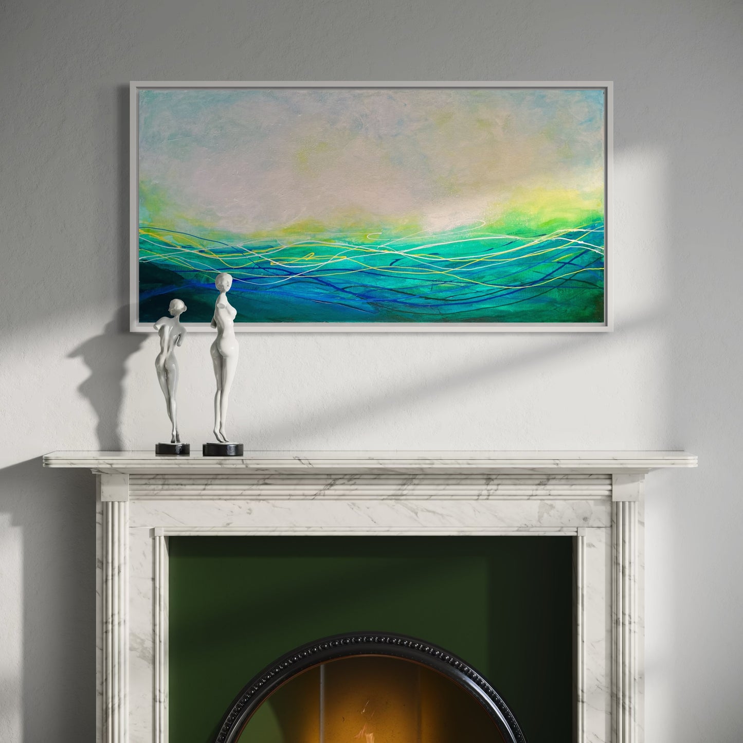 Afternoon Swim  I 15" x 30"
