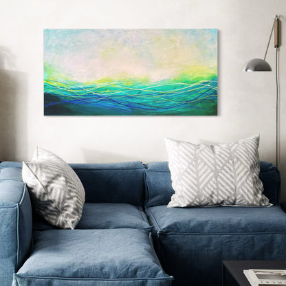 Afternoon Swim  I 15" x 30"