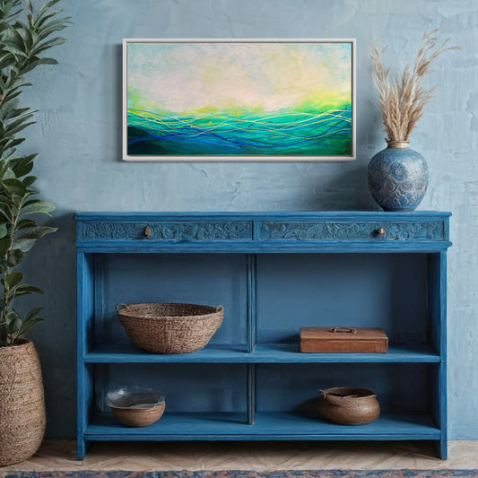 Afternoon Swim  I 15" x 30"