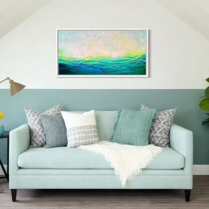 Afternoon Swim  I 15" x 30"