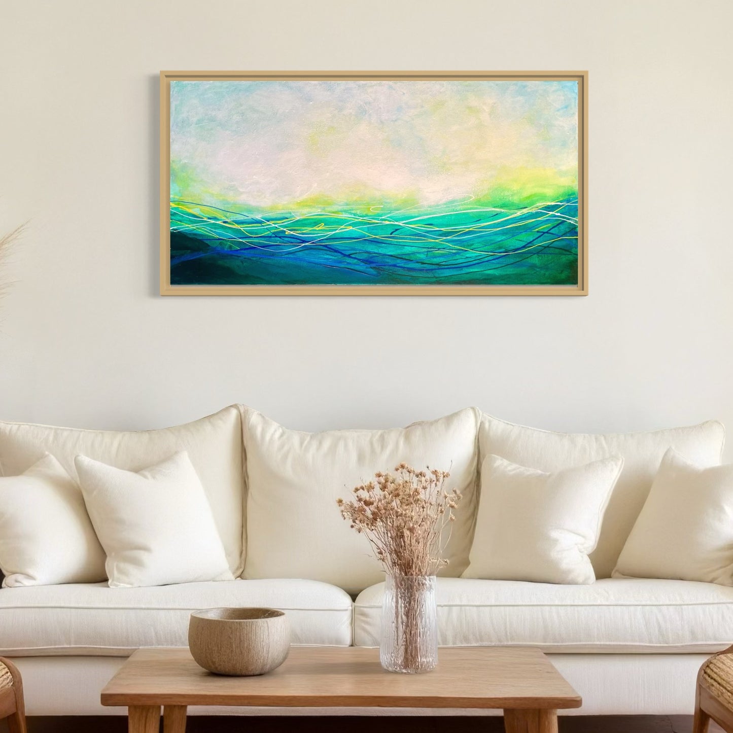 Afternoon Swim  I 15" x 30"