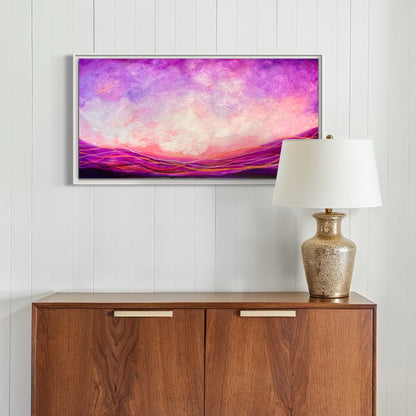Purple Rain  I 15" x 30"