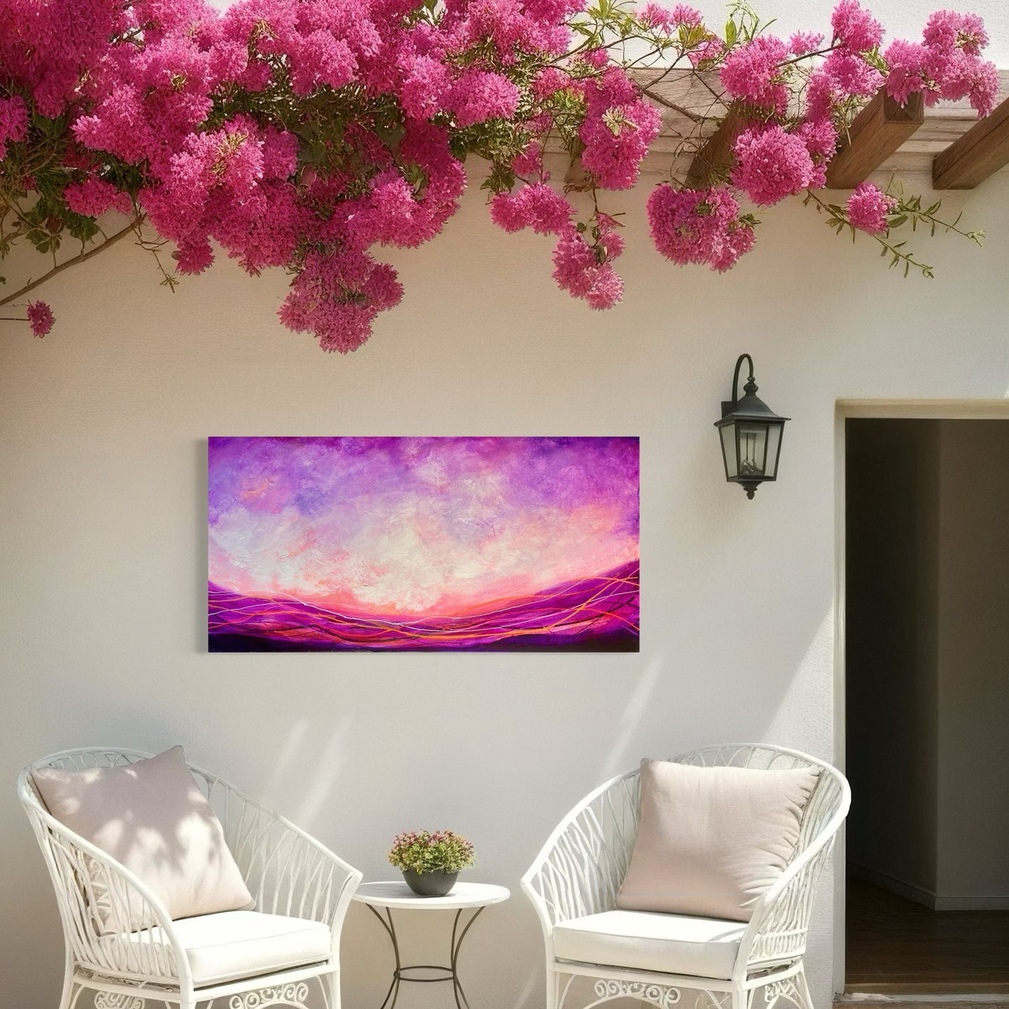Purple Rain  I 15" x 30"
