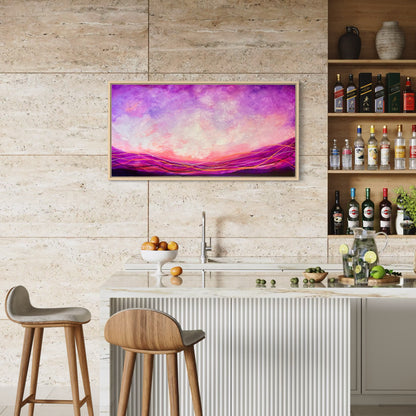 Purple Rain  I 15" x 30"