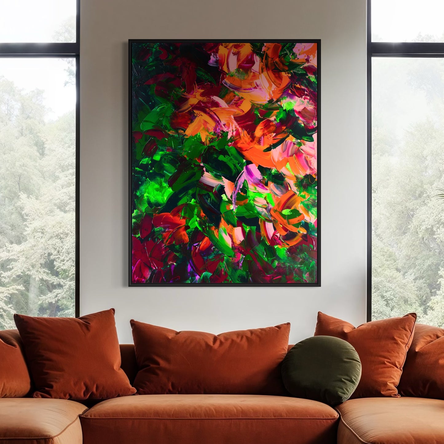 Blooms  I  36" x 48"