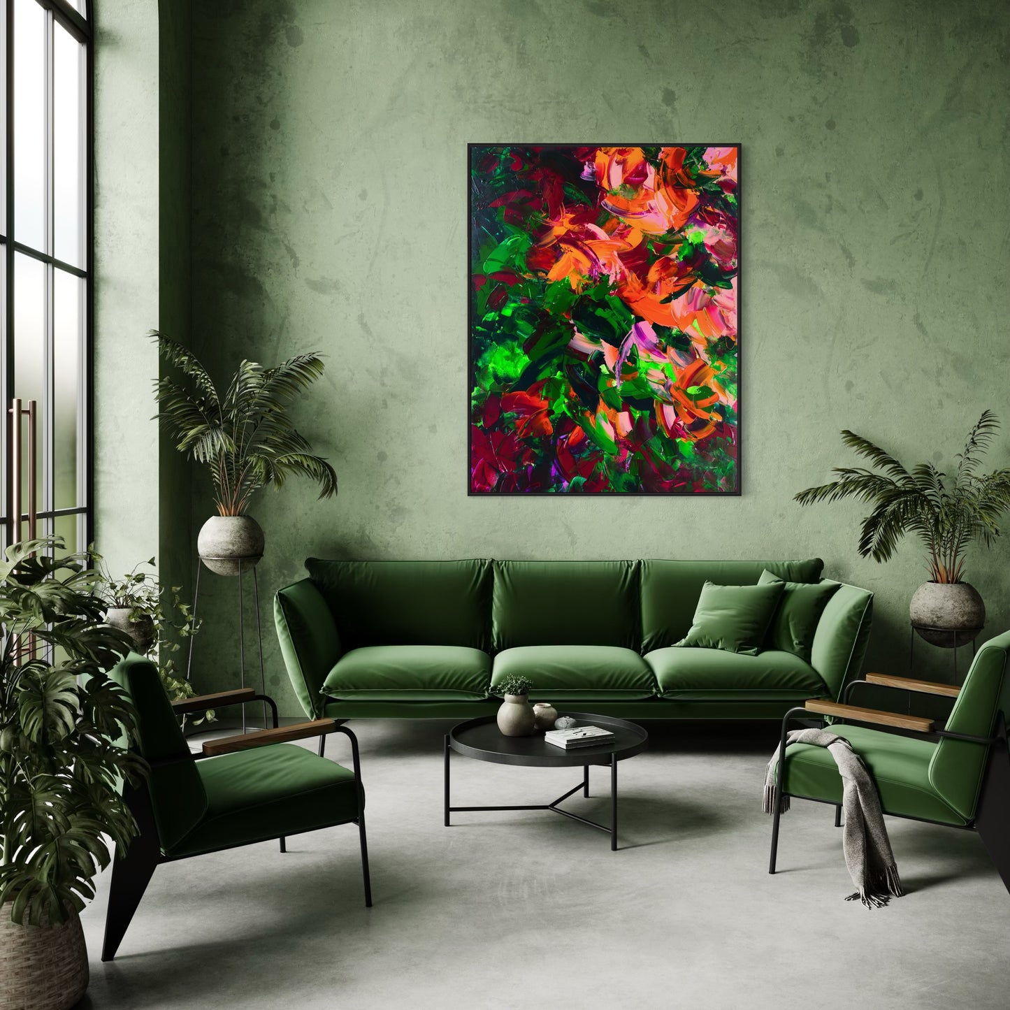 Blooms  I  36" x 48"