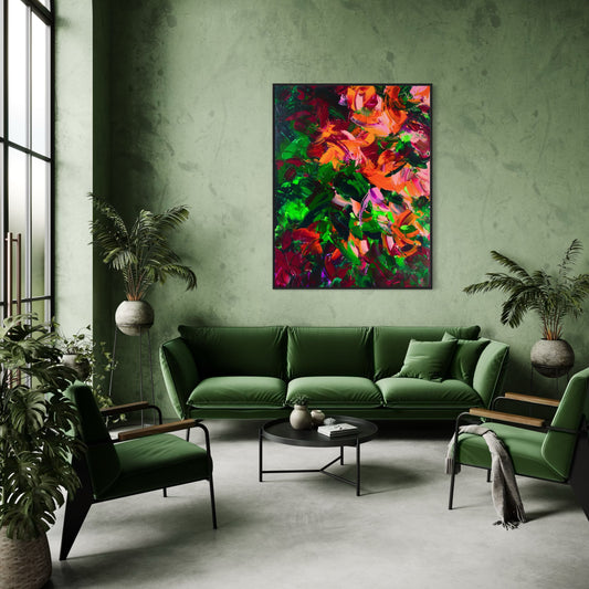 Blooms  I  36" x 48"
