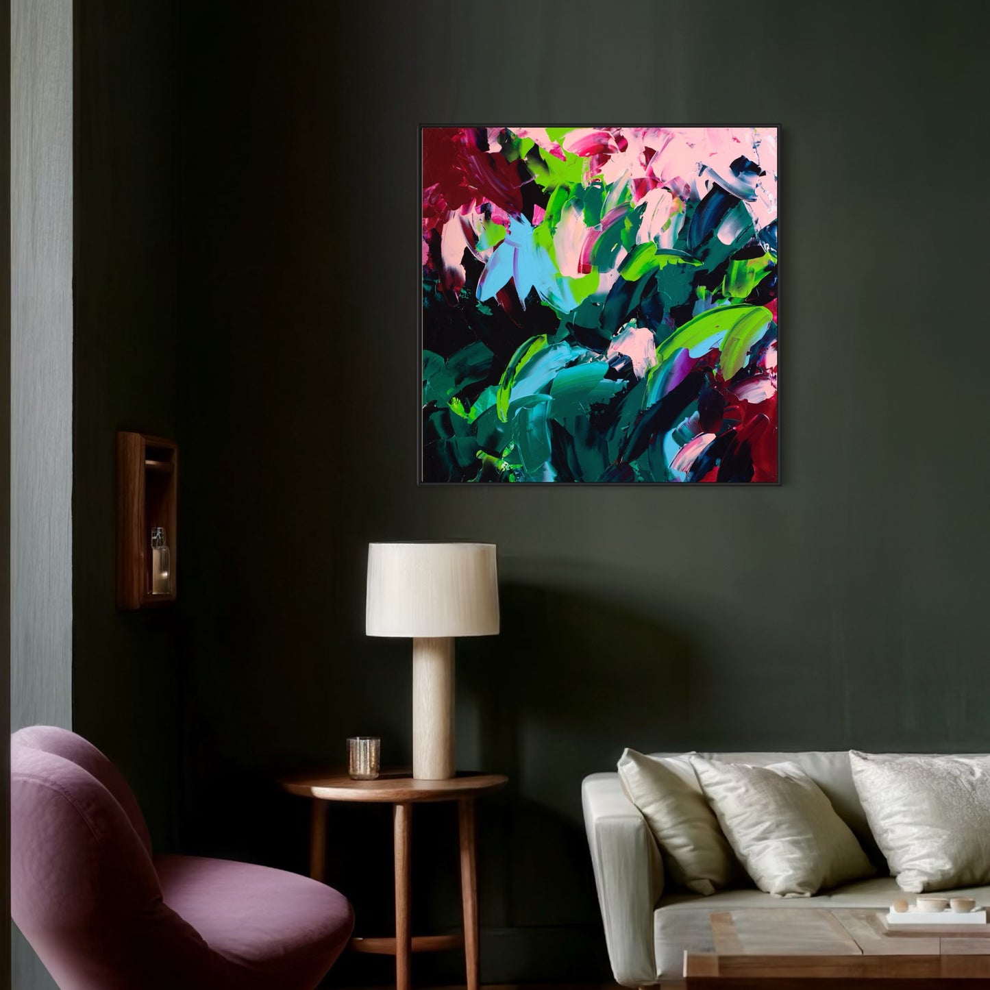 Petals  I  20" x 20"