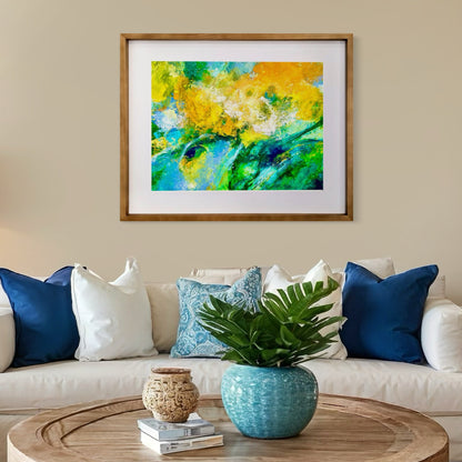 Sun Kissed I  30” x 24”  framed