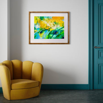 Sun Kissed I  30” x 24”  framed