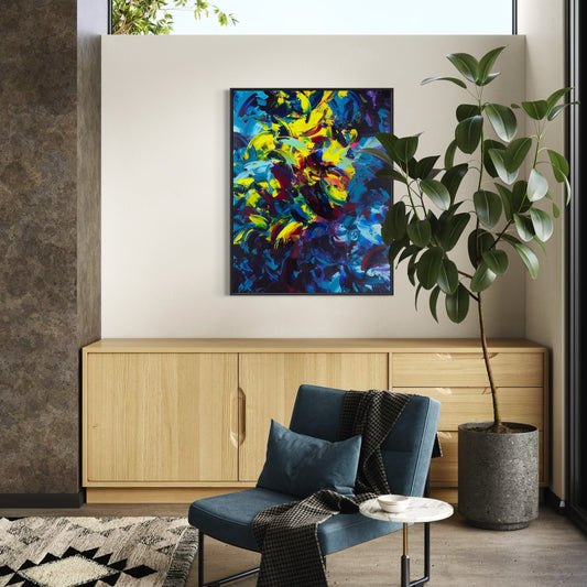 Night Skies  I  36" x 48 "
