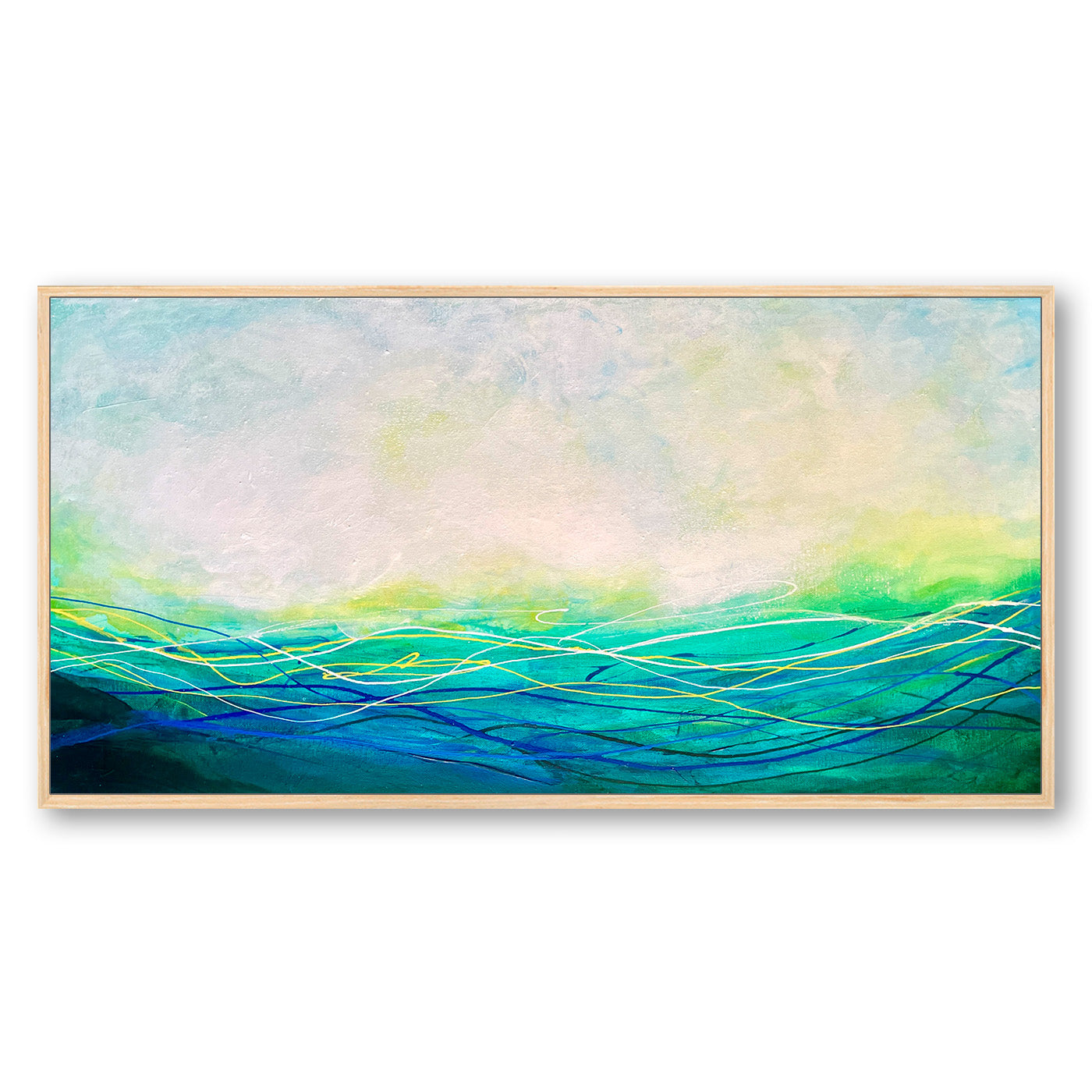 Afternoon Swim  I 15" x 30"