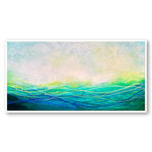 Afternoon Swim  I 15" x 30"