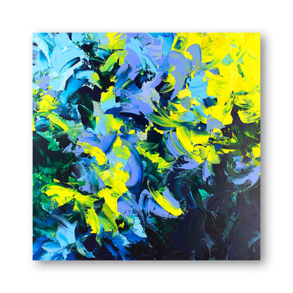 Beach Day  I  36"  x 36"