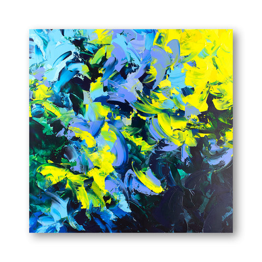 Beach Day  I  36"  x 36"