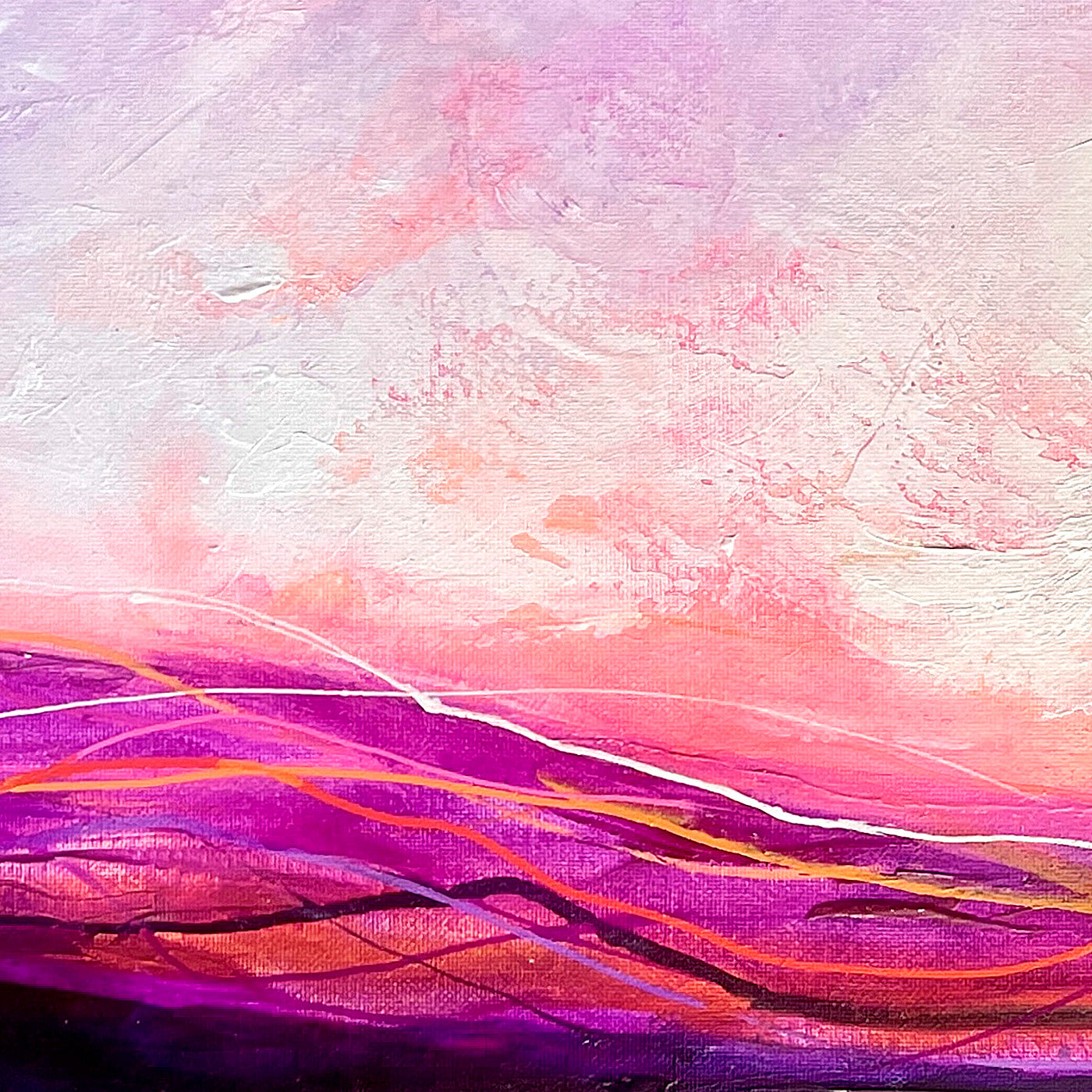 Purple Rain  I 15" x 30"