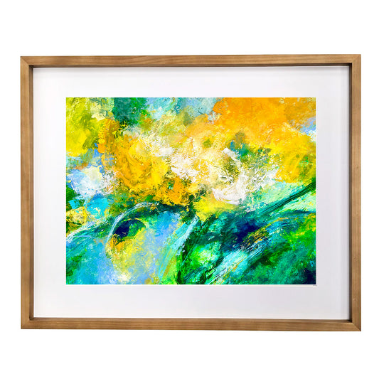 Sun Kissed I  30” x 24”  framed